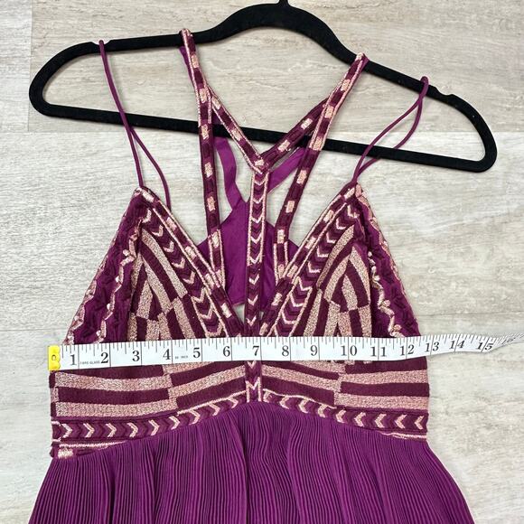 Free People Sacred Geometry Dress Size 0 - Picture 7 of 9